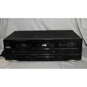 Fisher CR-W913 Vintage Stereo Double Cassette Deck As Is Not Turning On
